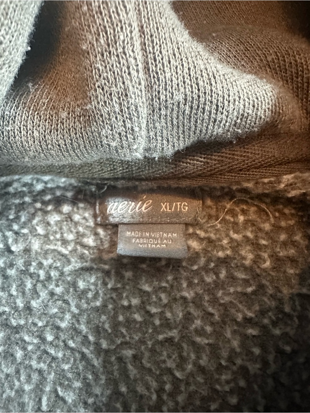 aerie Oversized Comfy Green Hoodie - Picture 2 of 10